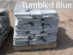tumbled blue flagstone