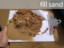 fill sand holland